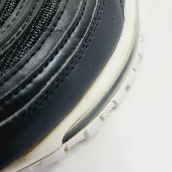 Nike Air Max 97 Men's Shoes Size 6 Triple Black Lace Up Sneakers 921826-001 - Picture 10 of 12